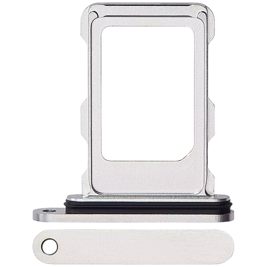 iPhone 16 Pro Max Sim Tray White Titanium